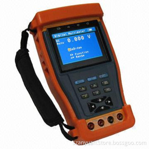 CCTV Tester Monitor with Digital Multimeter, Audio Testing, 3.5-inch TFT LCD